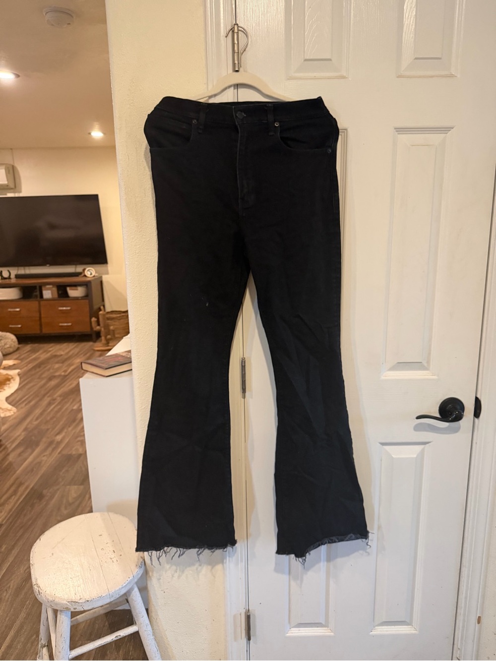 Abercrombie & Fitch Black Flare Jeans
